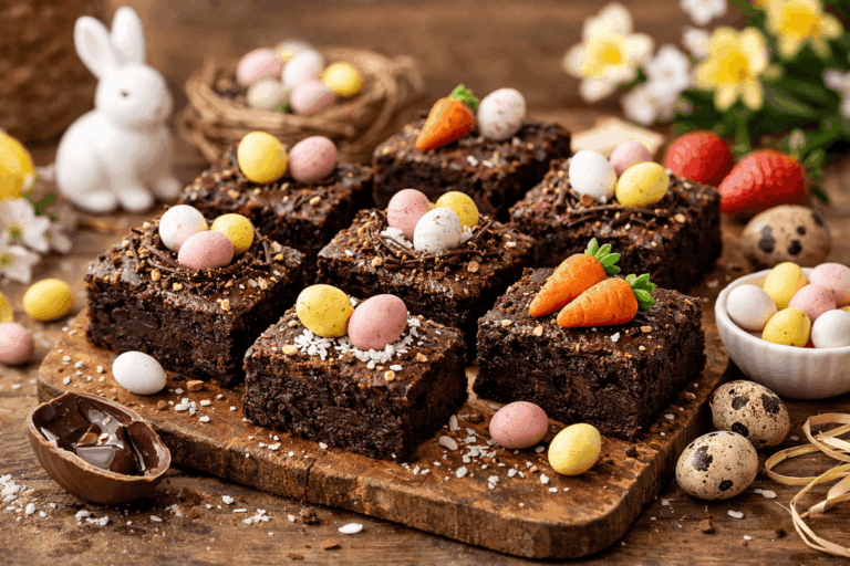 Gesunde Brownies ohne Zucker: Einfaches Oster Rezept ohne Mehl
