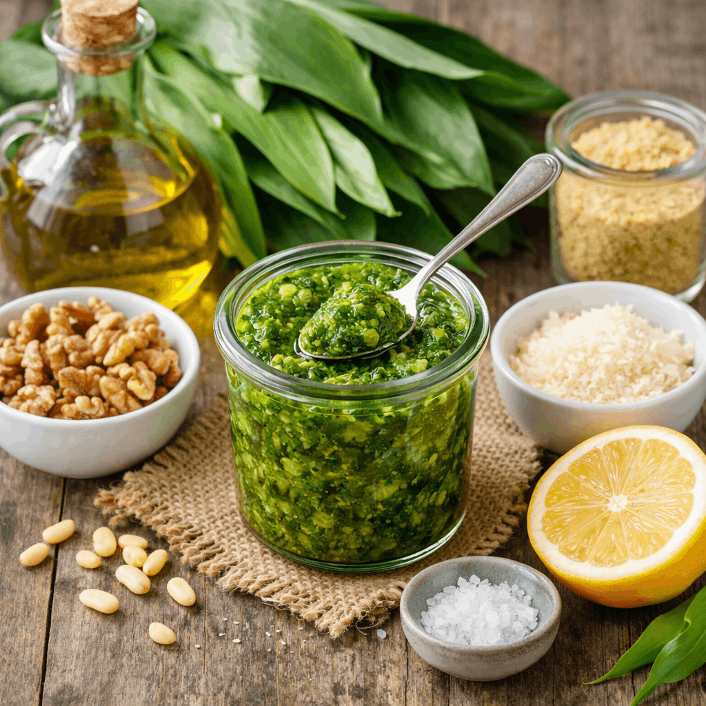 đż BĂ€rlauch Rezepte fĂŒr Darm & Detox (5 einfache Ideen) img 6831