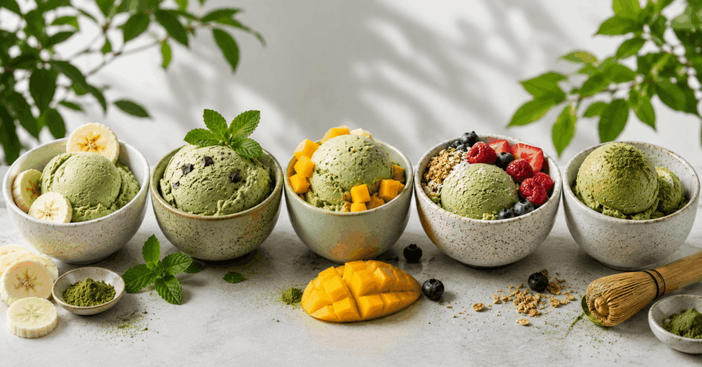 Bananen-Eis selbst machen: Das Matcha-Rezept für einen glücklichen Darm img 8847