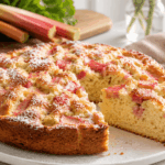 Saftiger Rhabarberkuchen: Das einfachste Frühlingsrezept img 0527