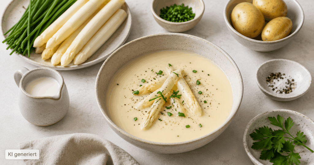 Spargelcremesuppe: Das einfachste Rezept für den Frühling img 0679