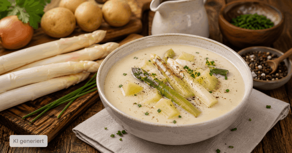 Spargelcremesuppe: Das einfachste Rezept für den Frühling img 0680