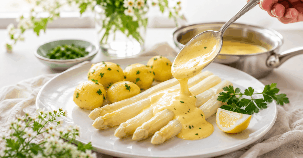 Die perfekte Sauce Hollandaise zu Spargel, Fisch & Co. img 0771