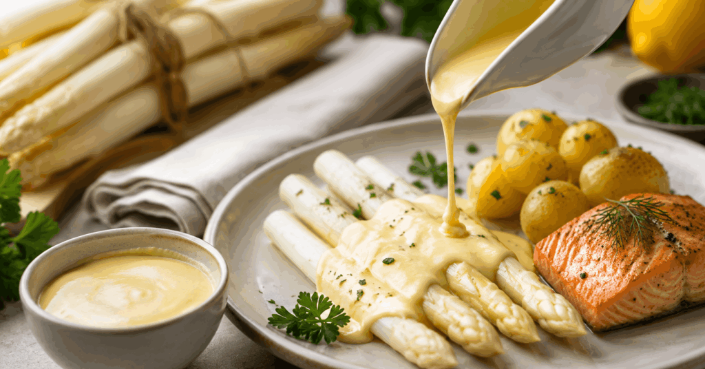 Die perfekte Sauce Hollandaise zu Spargel, Fisch & Co. img 0772