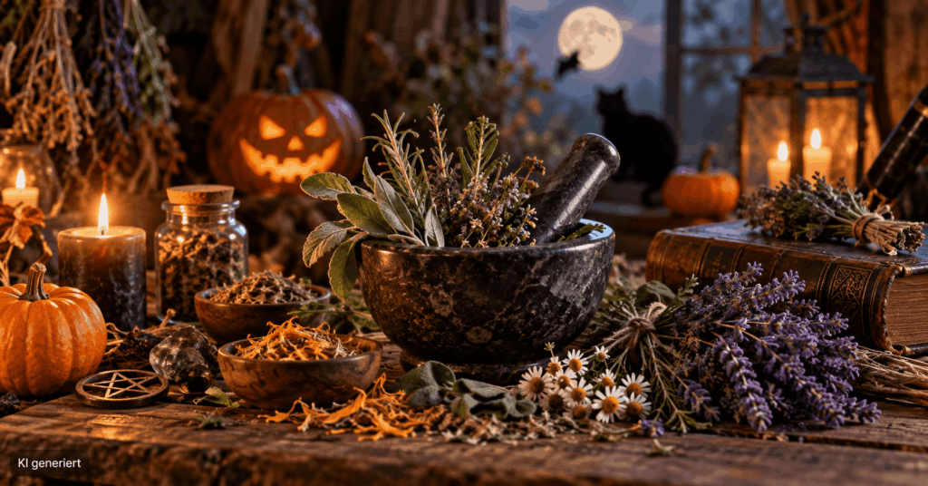 Mystische Kräuter zu Halloween: 10 geheimnisvolle Pflanzen und ihre traditionelle Bedeutung mystische Kräuter zu Halloween, geheimnisvolle Kräuter, geheimnisvolle Pflanzen, Kräuter und ihre Bedeutung, traditionelle Kräuterkunde, Kräuter für Rituale, magische Kräuter, Kräuter im Brauchtum, alte Kräutertraditionen, Pflanzen mit symbolischer Bedeutung, Halloween Kräuter, Kräuter und Aberglaube