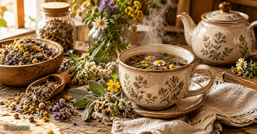 Kräuter ziehen lassen, Ziehzeit Kräutertee, Kräutertee Ziehzeit, Kräuter richtig zubereiten, Kräuteröl selber machen, Kräuteröl Ziehzeit, Tinktur selber machen, Tinktur Ziehzeit, Kräuterauszug selber machen, Kräuter Abkochung, Kaltauszug Kräuter, Kräuteressig selber machen, Heilkräuter Zubereitung, Kräuter Hausapotheke