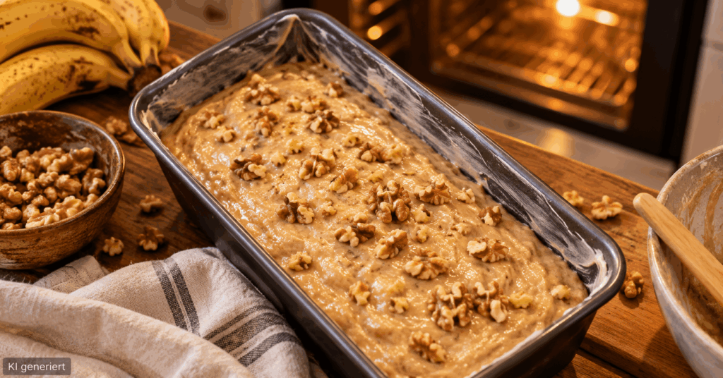 Pumpkin Spice Bananenbrot mit Sauerteig Bananenbrot Rezept, Sauerteig Anstellgut verwerten, Pumpkin Spice Rezept, Bananenbrot saftig, überreife Bananen verwerten, Bananenbrot backen, Sauerteig Reste Rezept, Herbst Backrezept, Bananenbrot vegan, Bananenbrot ohne Hefe